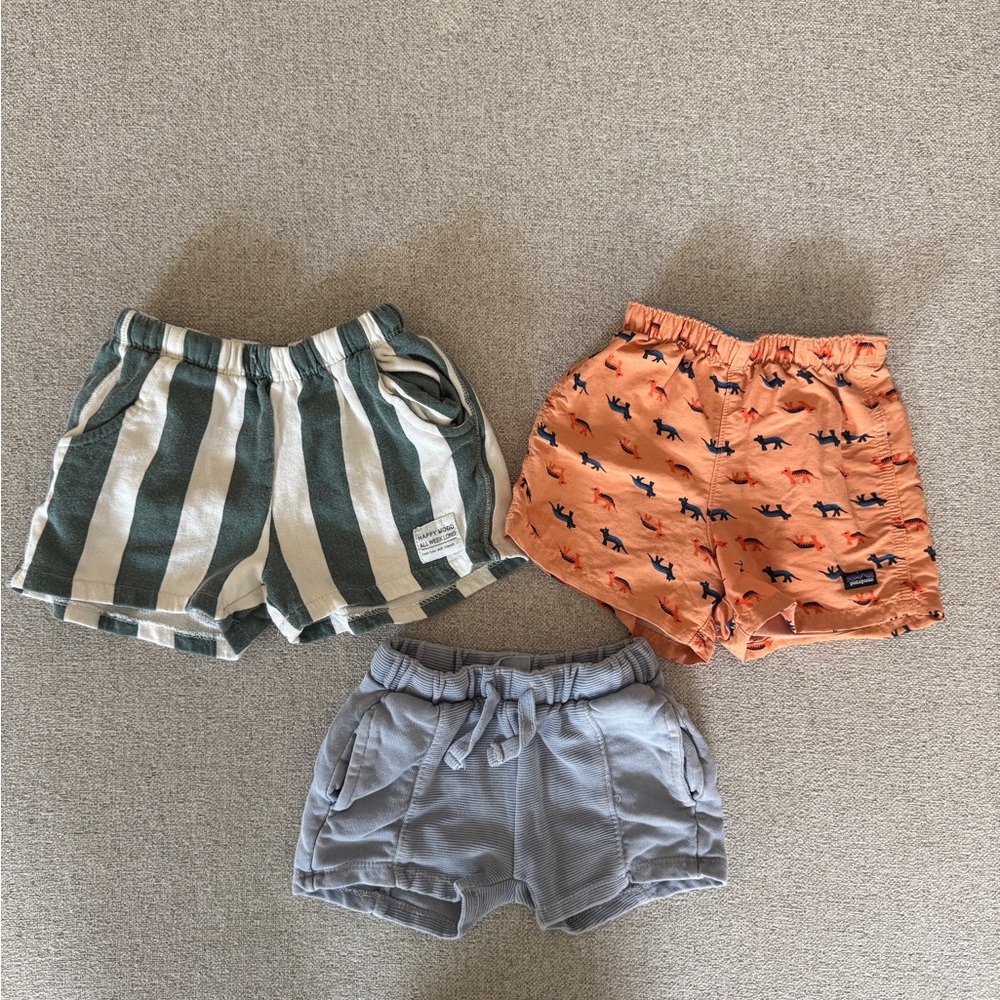 Zara and Patagonia Baby Boy Shorts